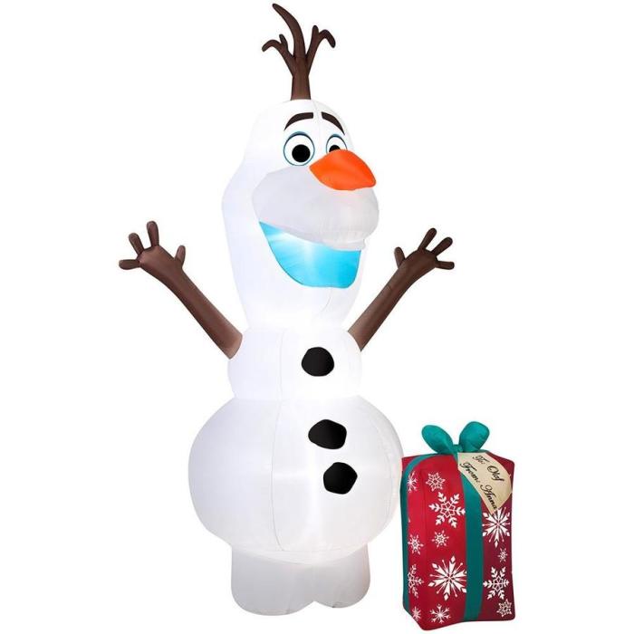 Olaf inflatable christmas decoration