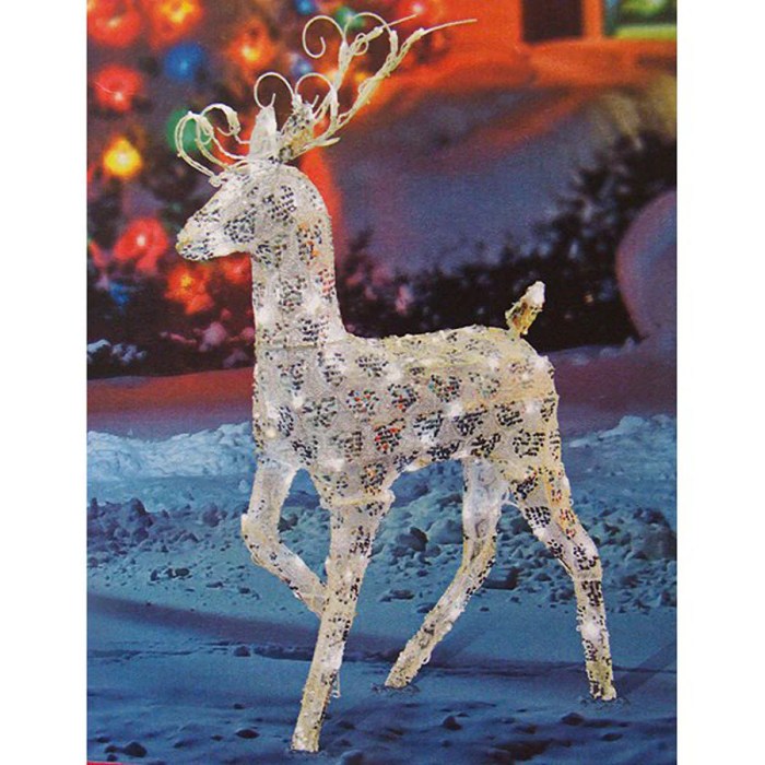 Christmas reindeer outdoor decoration