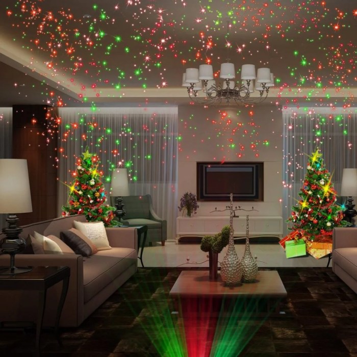 Christmas lights decoration ideas for room