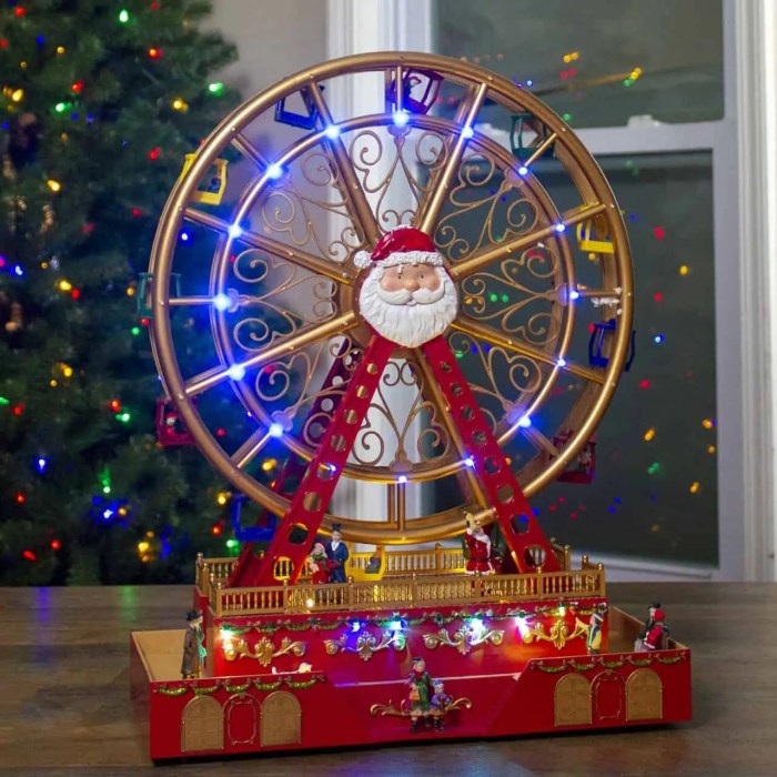 Christmas decoration ferris wheel