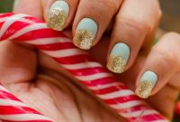 Nail decoration for christmas